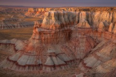 Coal Mine Canyon, Near Tuba City on Hopi Indian Reservation in Arizona.